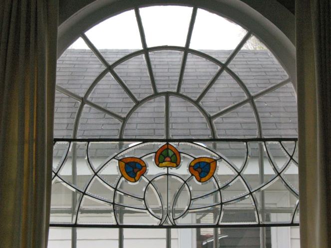 Stained glass window